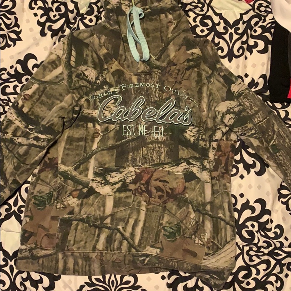 camo sweatshirt